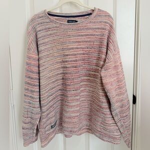 Striped Southern Marsh Oversized (Size L)‎ Multicolor Sweater